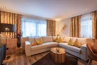 Wohnzimmer Ferienwohnung HIRSCHBICHL 