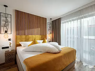 ALMA Appartement SOMMER Schlafzimmer